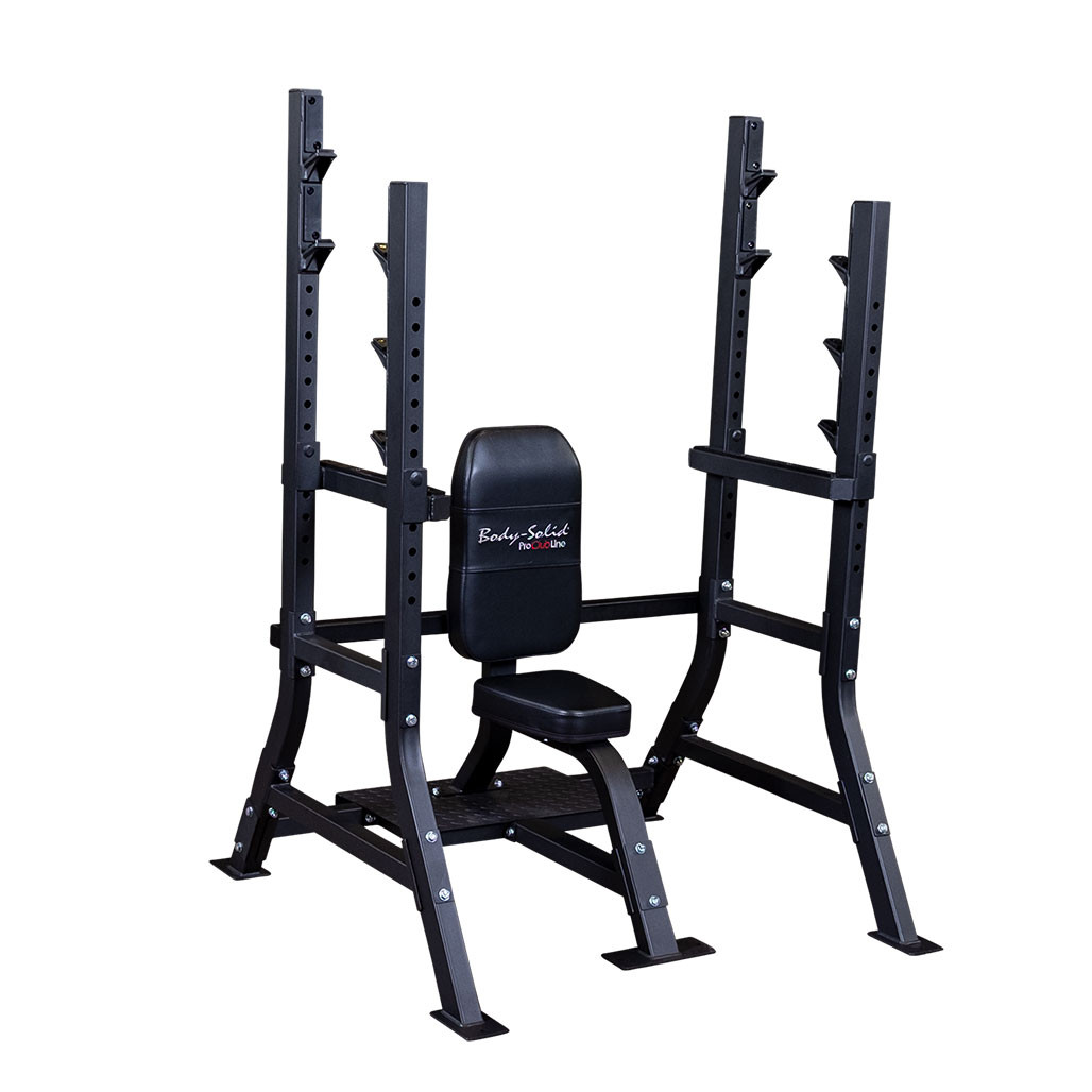 Body Solid SOSB250 Pro Clubline Olympic Shoulder Press Bench